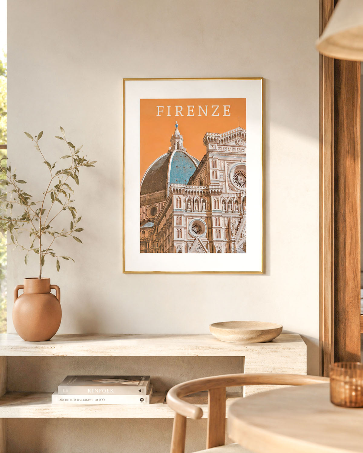 Poster city artistic Firenze