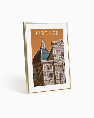 Poster city artistic Firenze