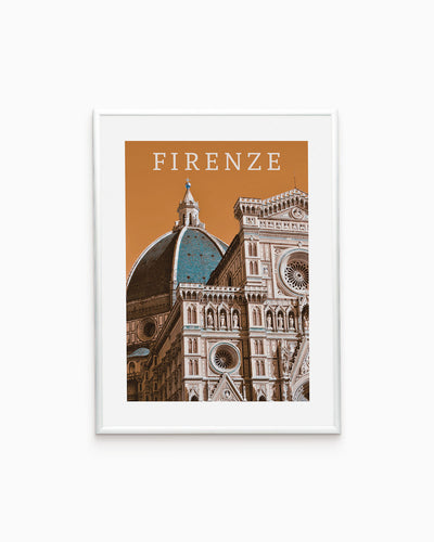 Poster city artistic Firenze