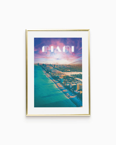 Poster city Miami