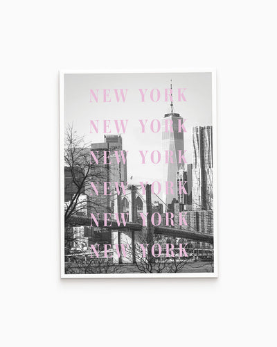 Poster city New York
