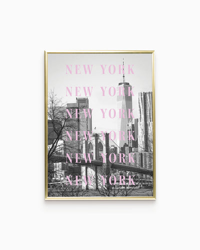 Poster city New York