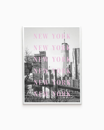 Poster city New York