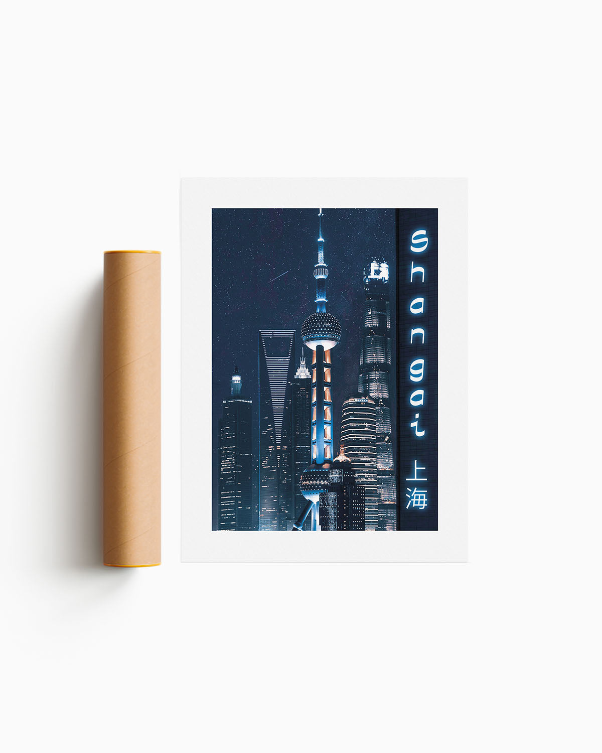Poster city Shanghai