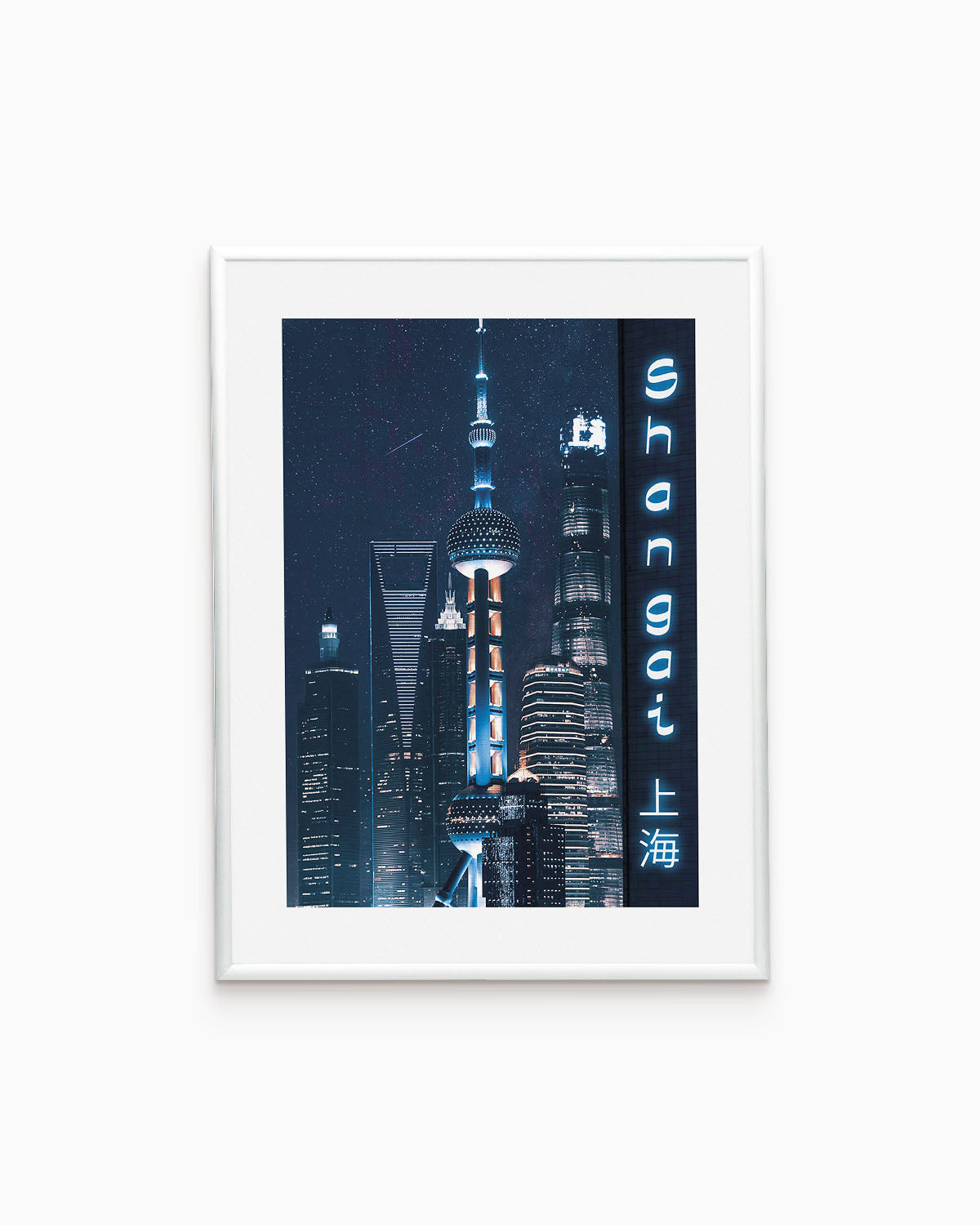 Poster city Shanghai