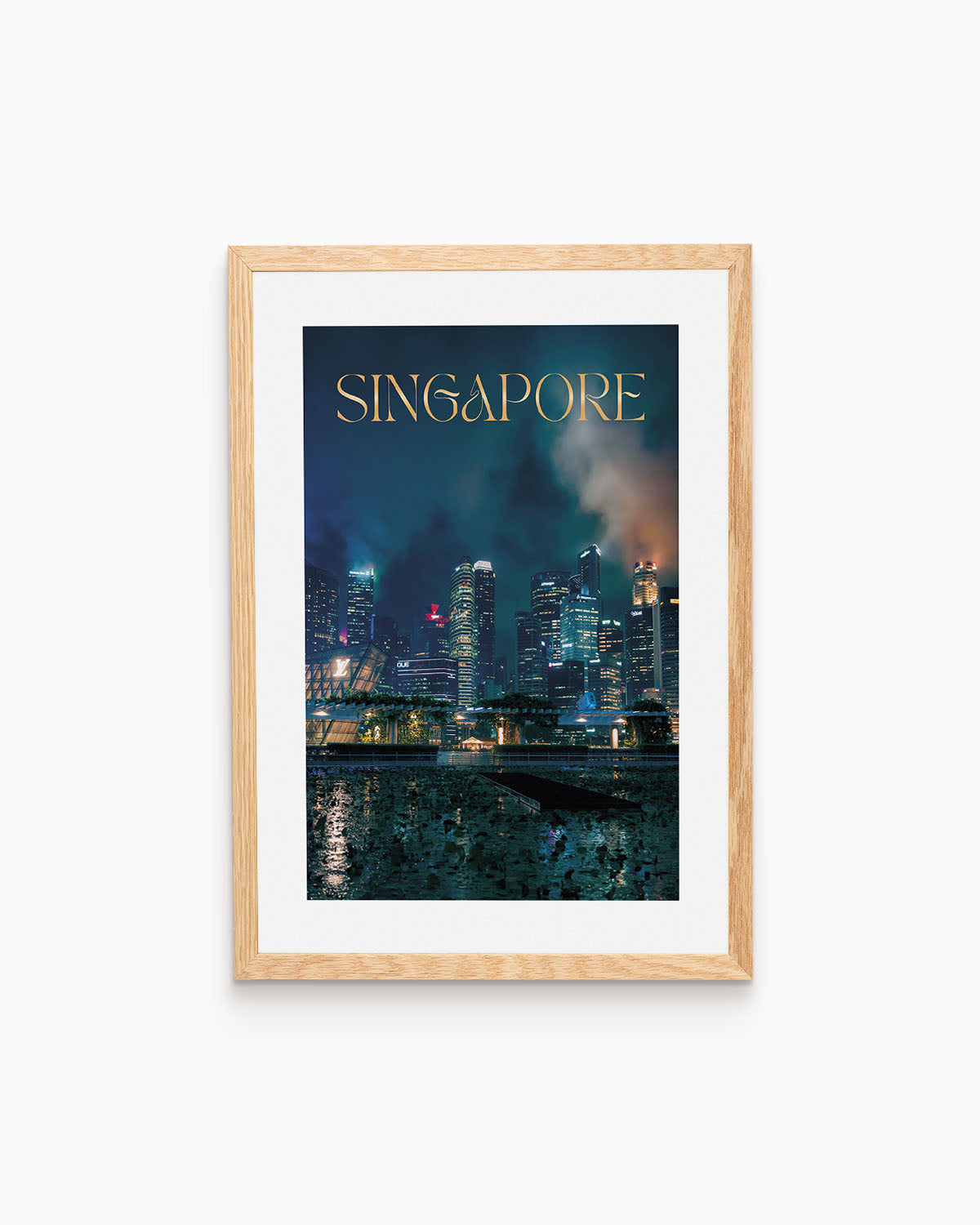 Poster city Singapore