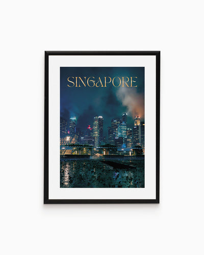Poster city Singapore