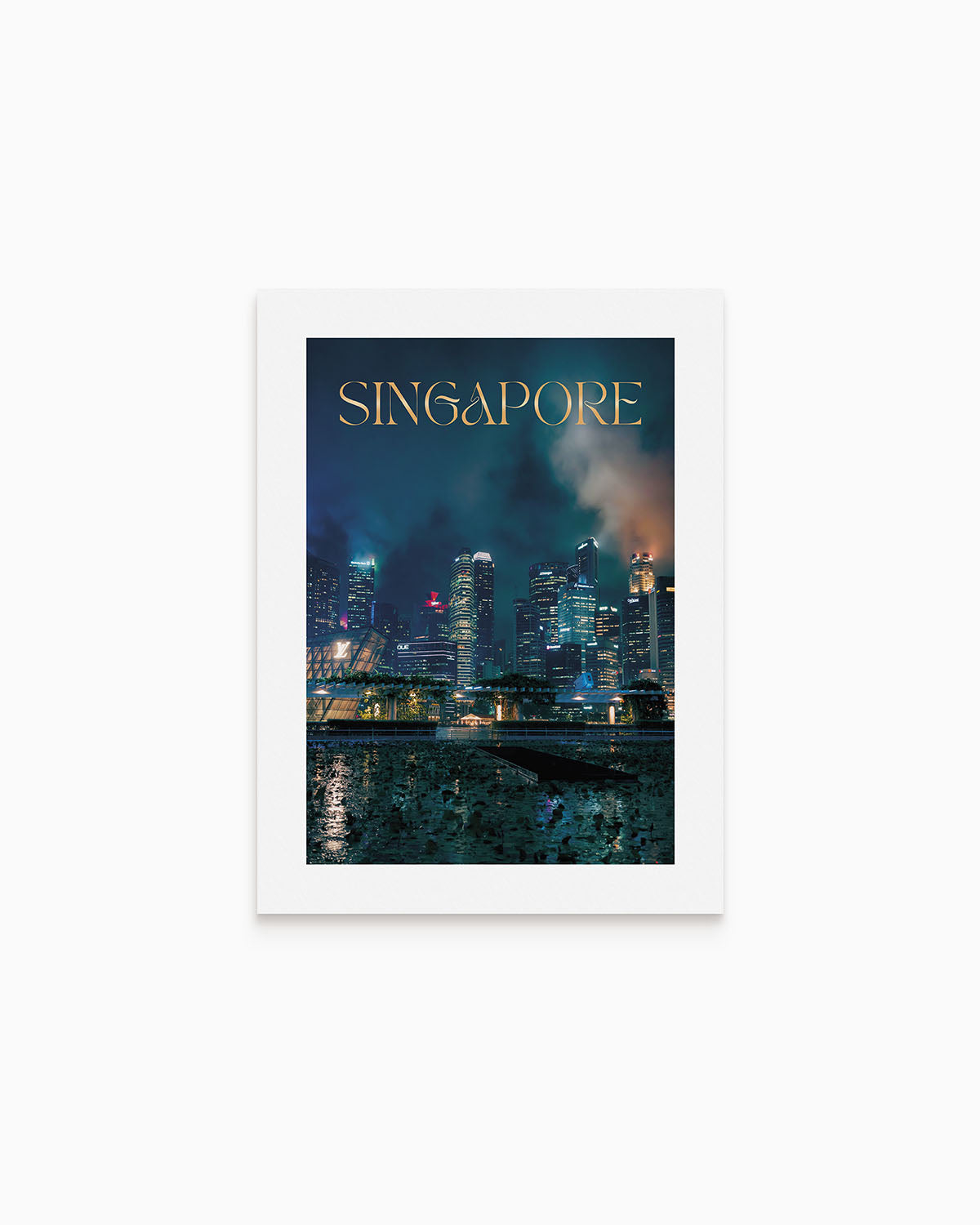 Poster city Singapore
