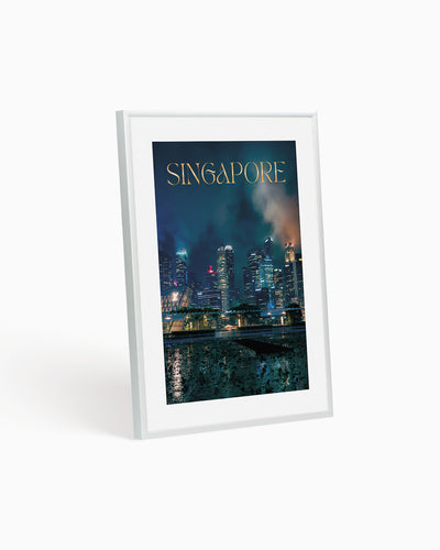 Poster city Singapore