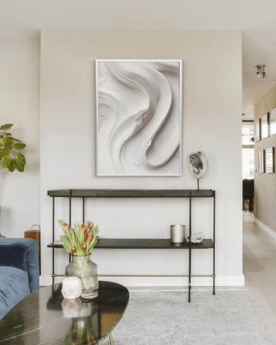 poster astratto panna, decorazione casa ideale per ambienti moderni 