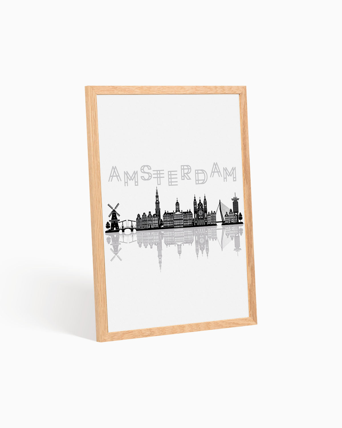 Poster Skyline Amsterdam