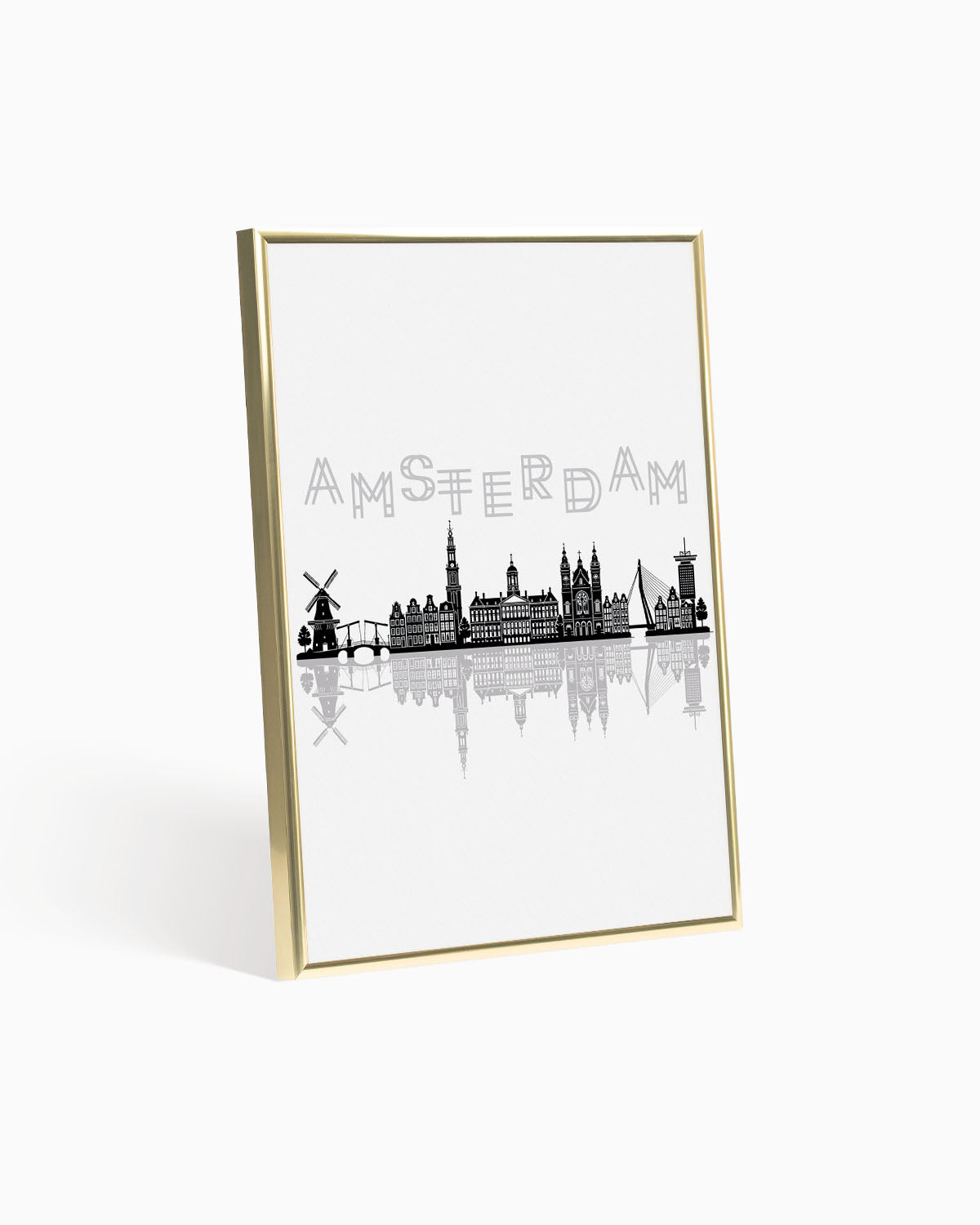 Poster Skyline Amsterdam