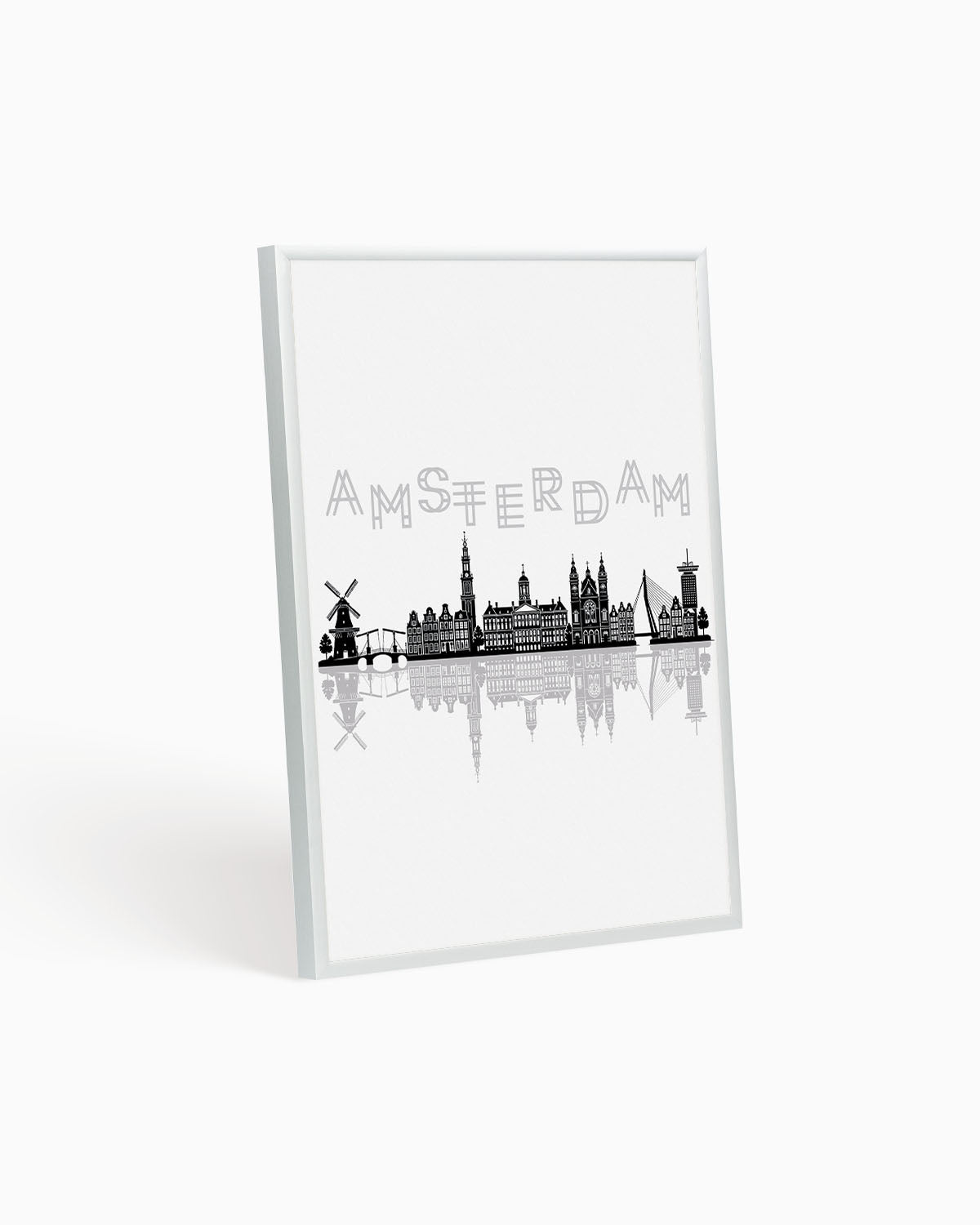 Poster Skyline Amsterdam