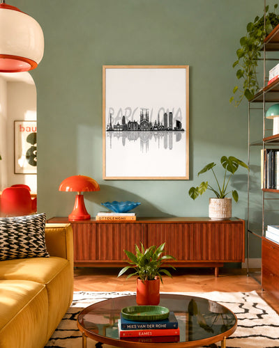 Poster Skyline Barcellona