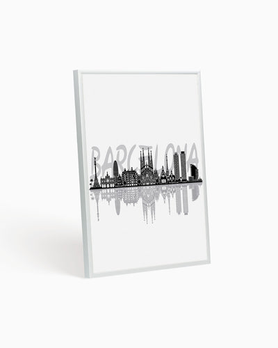 Poster Skyline Barcellona
