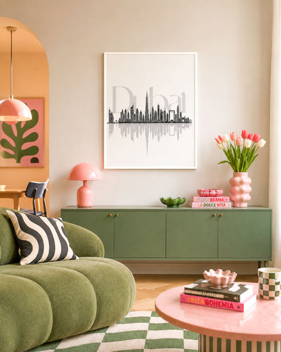 Poster Skyline Dubai