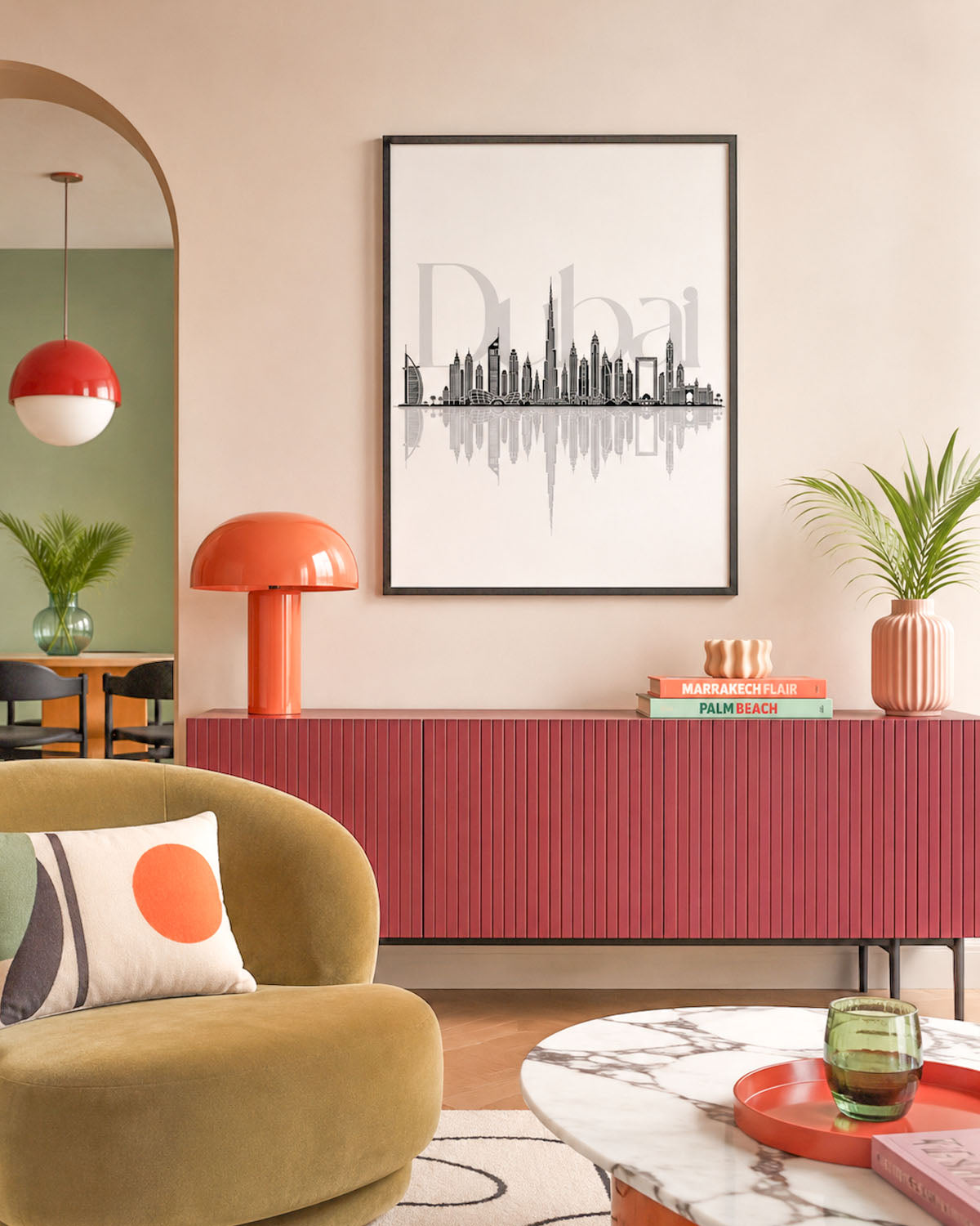 Poster Skyline Dubai