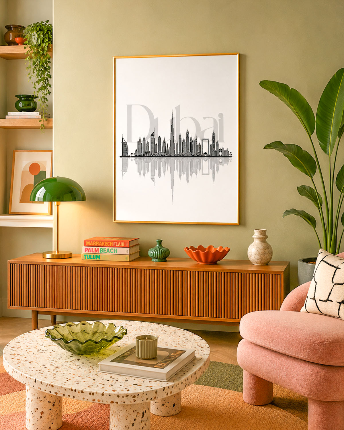 Poster Skyline Dubai
