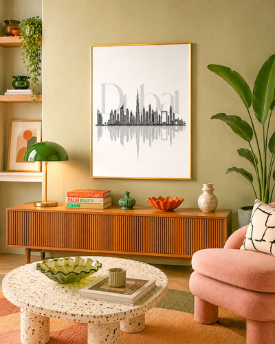 Poster Skyline Dubai