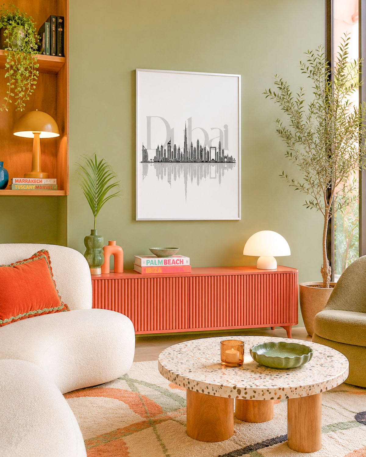 Poster Skyline Dubai