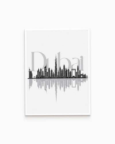 Poster Skyline Dubai