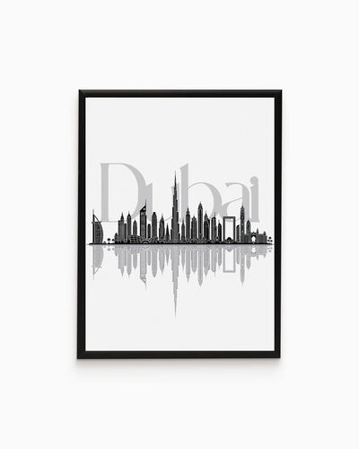 Poster Skyline Dubai