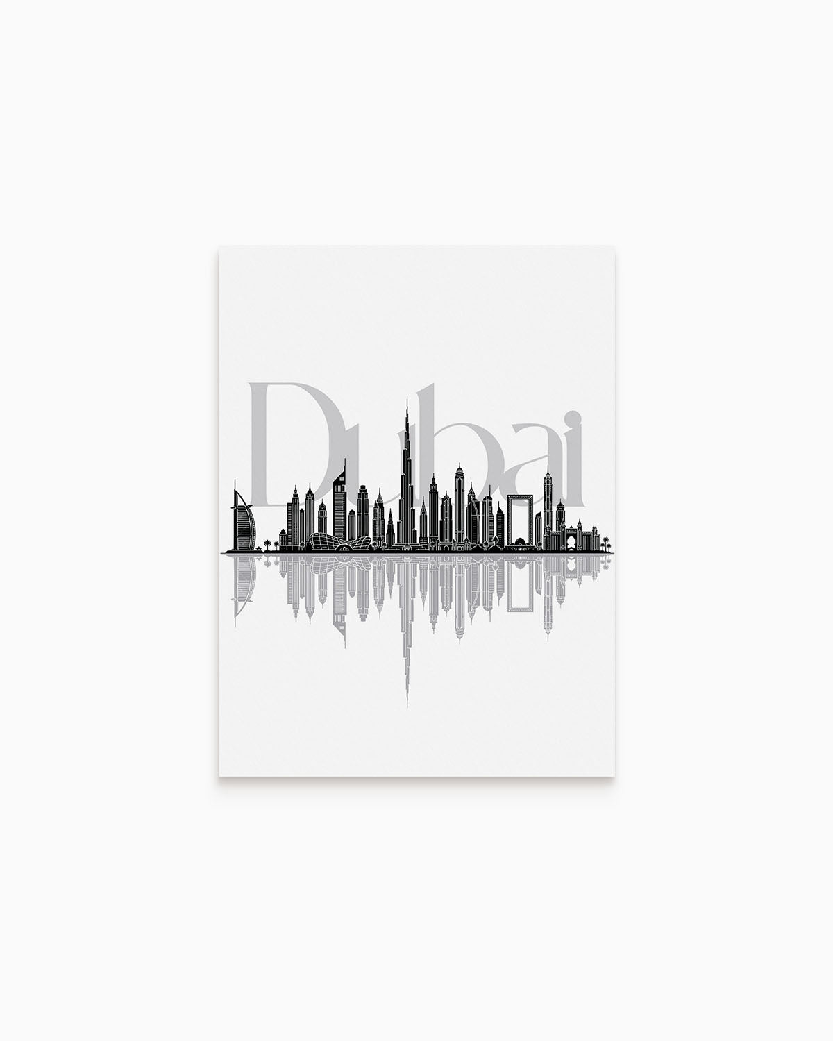 Poster Skyline Dubai