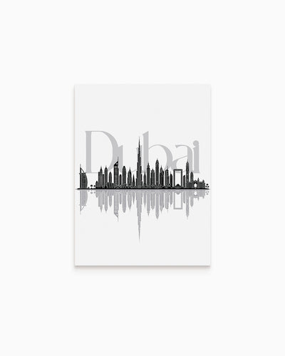 Poster Skyline Dubai