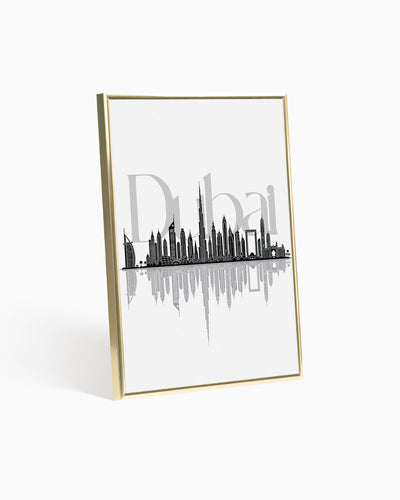 Poster Skyline Dubai