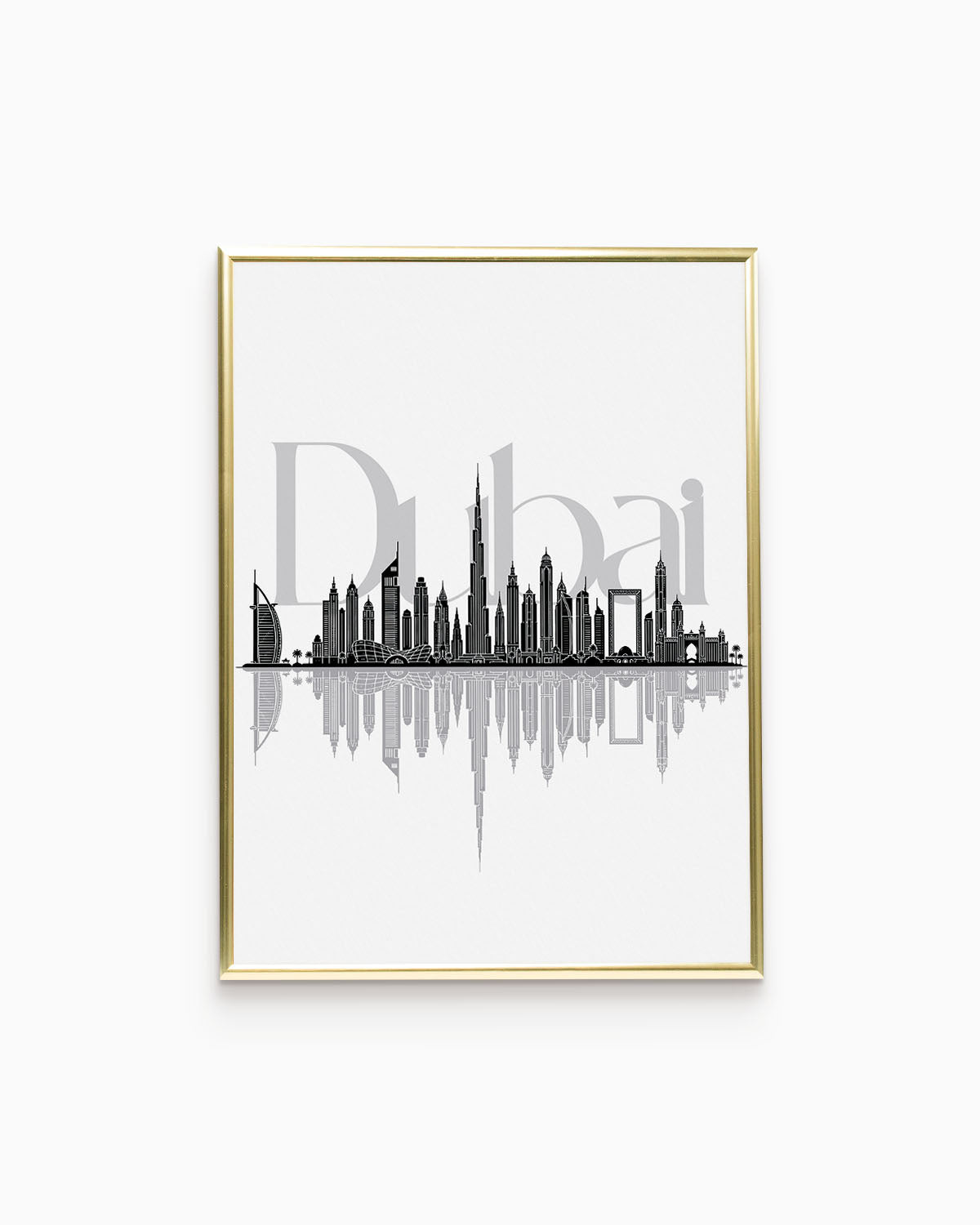 Poster Skyline Dubai