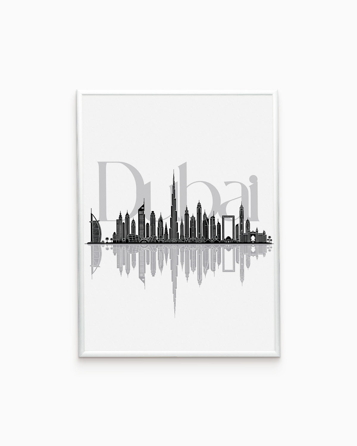 Poster Skyline Dubai