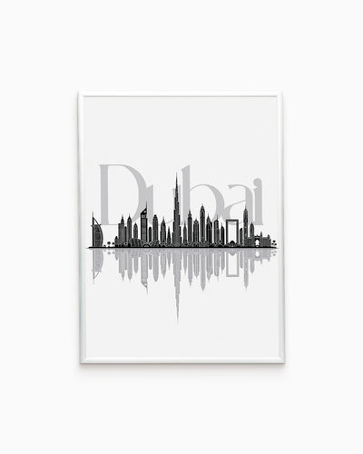 Poster Skyline Dubai