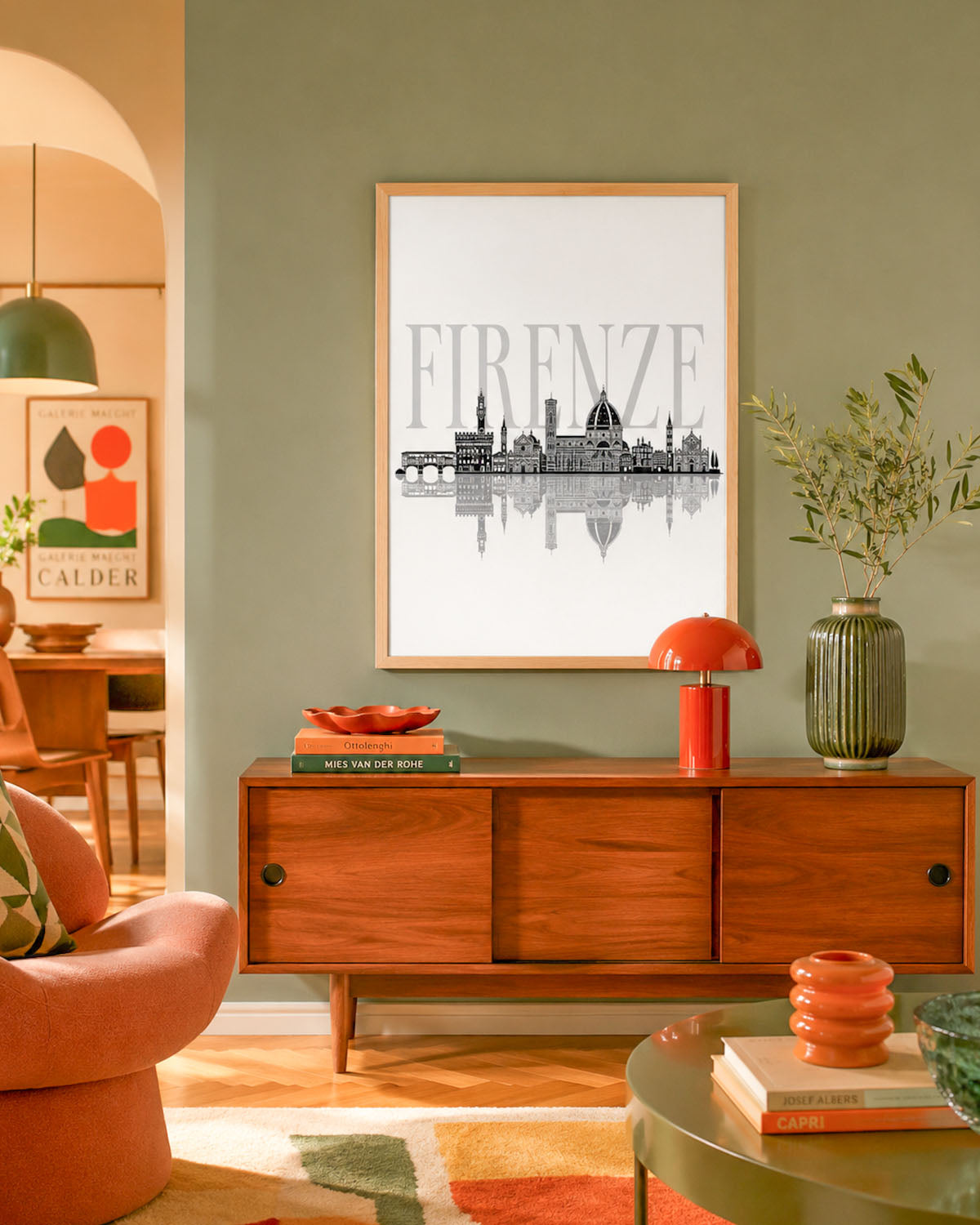 Poster Skyline Firenze
