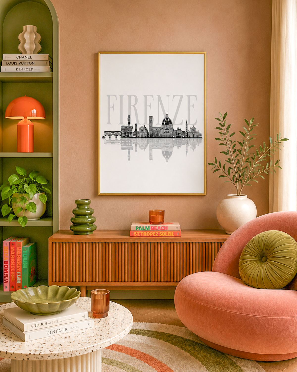 Poster Skyline Firenze
