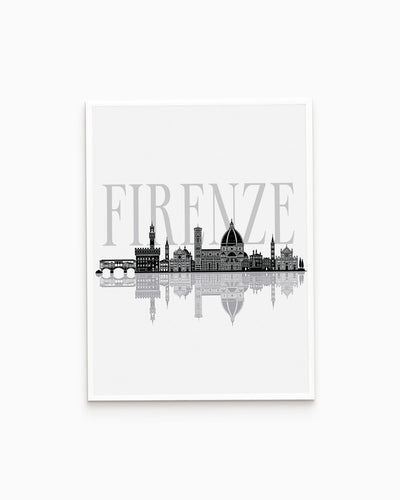 Poster Skyline Firenze