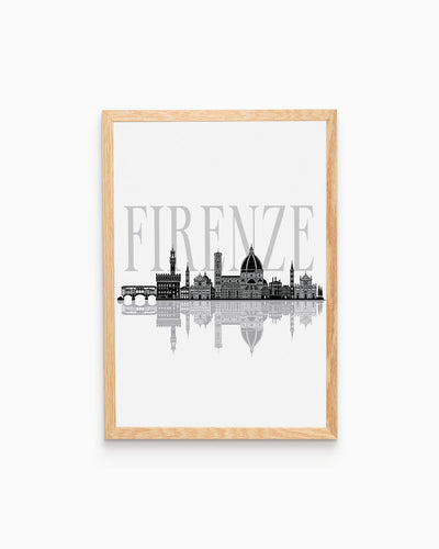 Poster Skyline Firenze