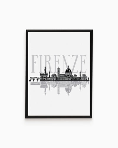 Poster Skyline Firenze