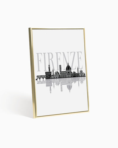 Poster Skyline Firenze