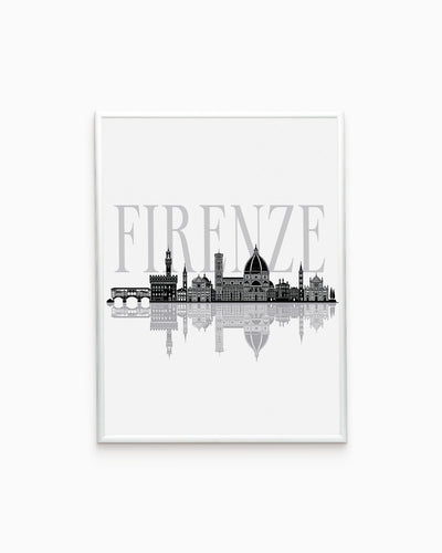 Poster Skyline Firenze