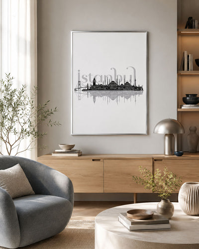 Poster Skyline Instanbul