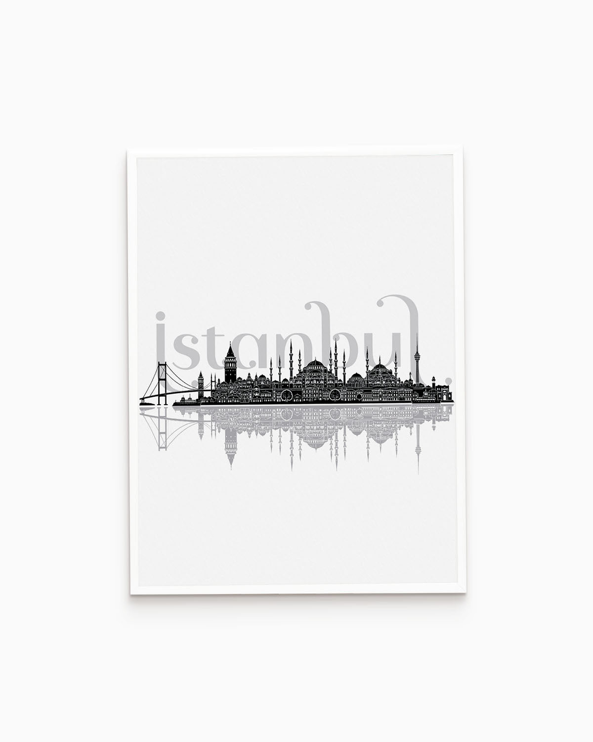 Poster Skyline Instanbul