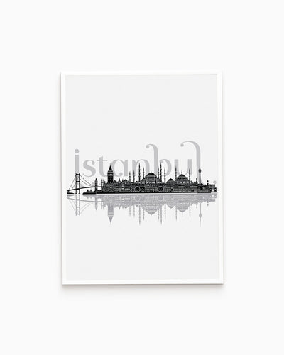 Poster Skyline Instanbul
