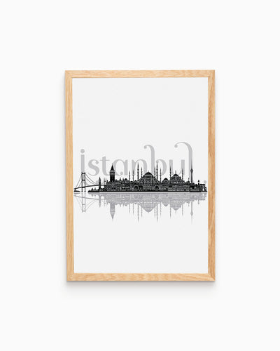 Poster Skyline Instanbul