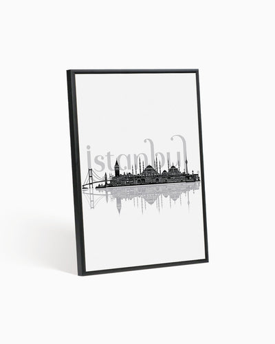 Poster Skyline Instanbul
