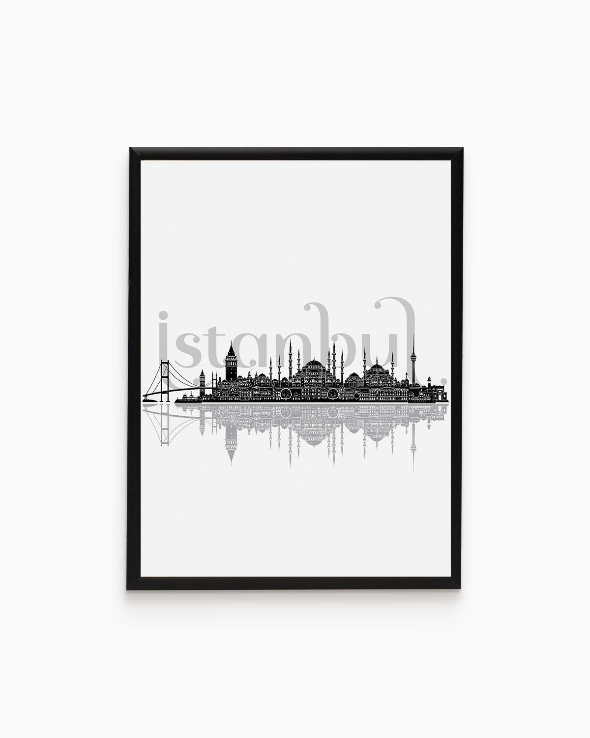 Poster Skyline Instanbul