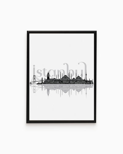 Poster Skyline Instanbul