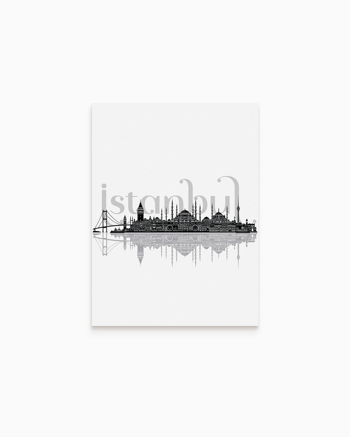 Poster Skyline Instanbul