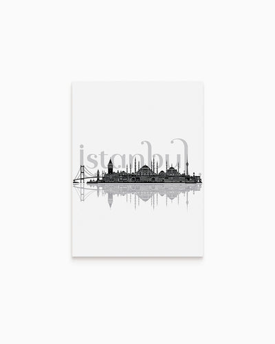 Poster Skyline Instanbul