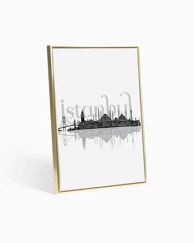Poster Skyline Instanbul