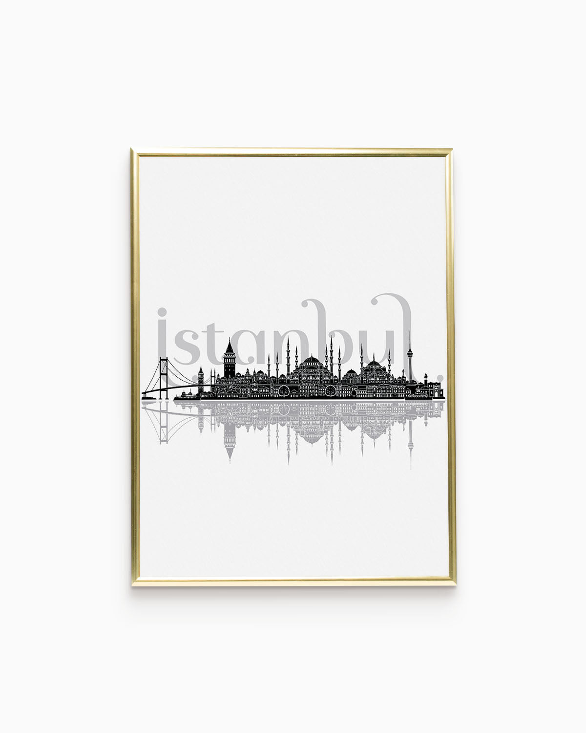 Poster Skyline Instanbul